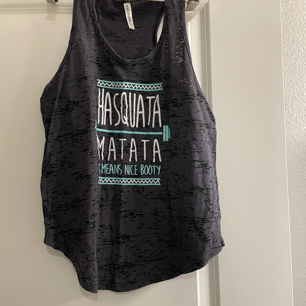 Workout tank top
